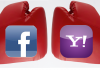 Facebook Vs Yahoo Boxing Logo