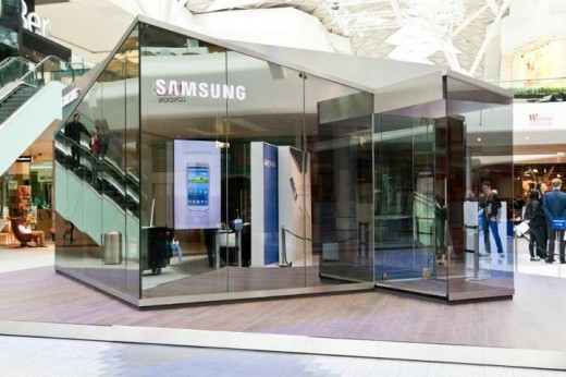 pin1 520x346 Samsung is introducing pop up stores in London for a slice of that Olympic money