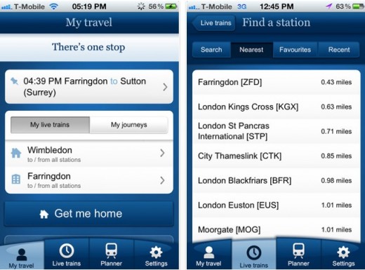 a 520x385 National Rail Enquiries launches real time mobile apps for UK travelers