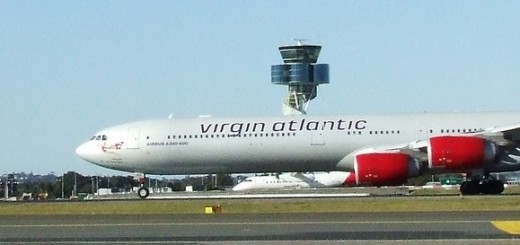 VirginAtlantic 520x245 Virgin Atlantic is set to be the first British airline to offer full in flight mobile network access