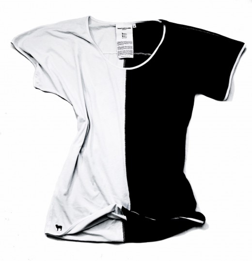 The Black And White T Shirt 1 520x538 Behind the design: An interview with Not Just a Label 