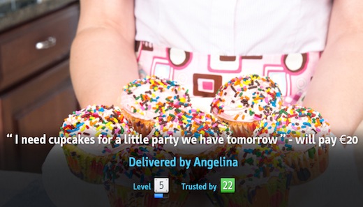 I need cupcakes  Former Yahoo EMEA exec launches p2p services marketplace Milk.ly