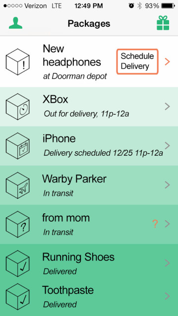 ios7 pkg page mockup